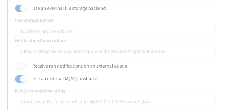 AWS file storage configuration